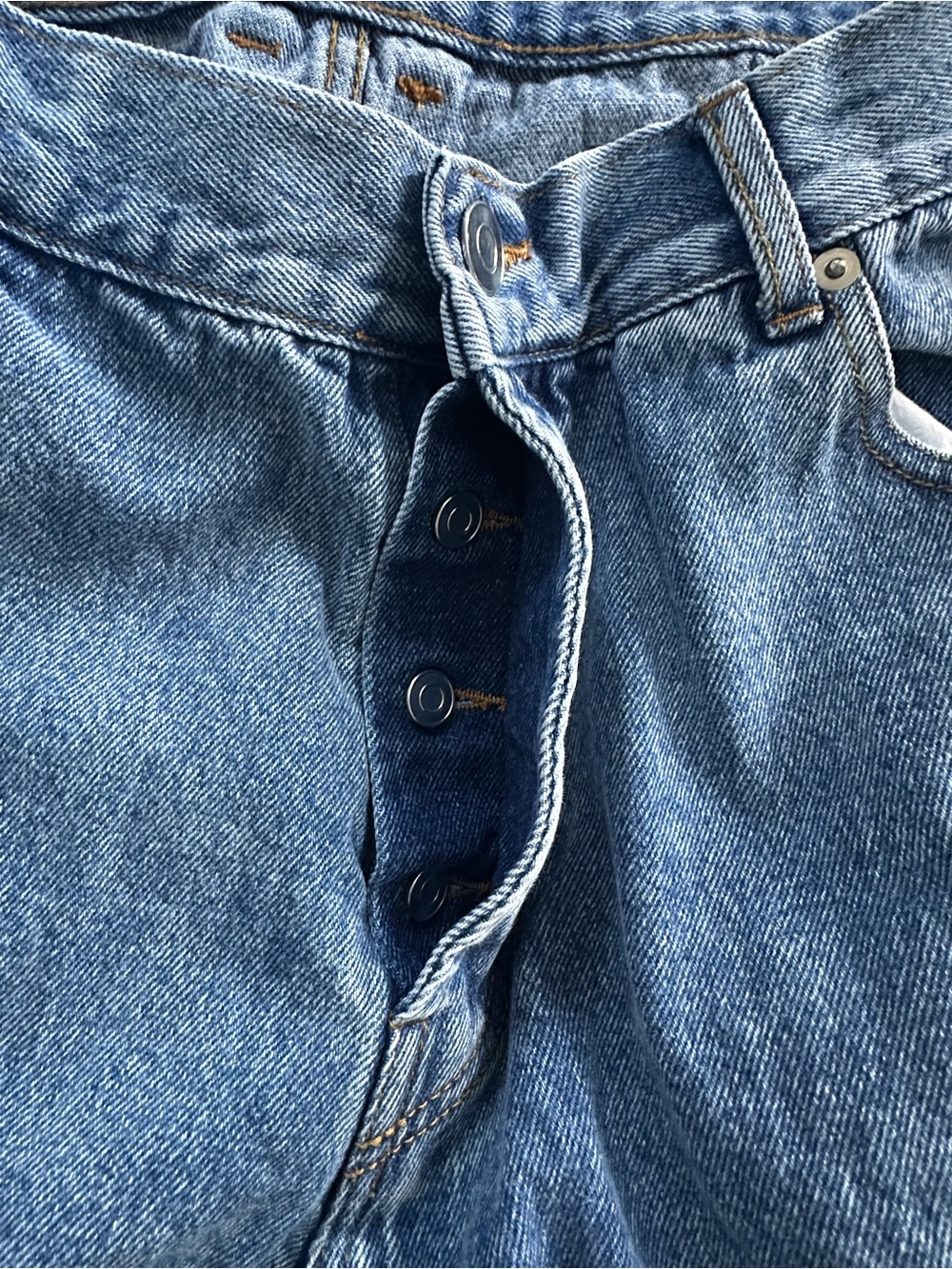 POP Trading Company denim Men’s Large - Picture 4 of 6